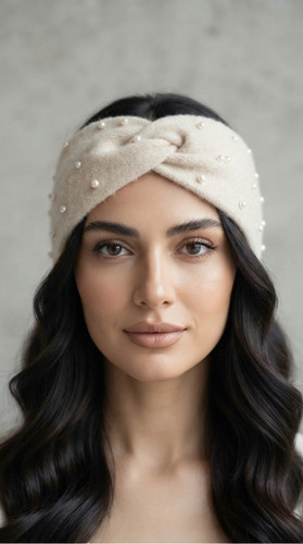 هدبند بافت مرواریدی (برند اورجینال Accessories آلمان)