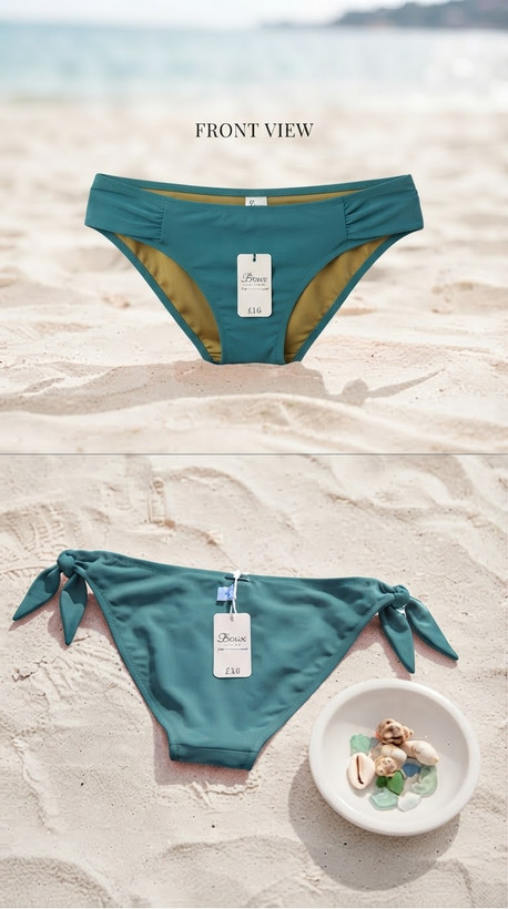 شورت مایو برند لوکس Boux Avenue کشور انگلستان 💎 مدل Sicily رنگ Teal