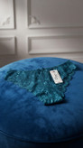 شورت تمام دانتل برند لوکس Boux Avenue انگلستان 💎مدل Chloe Lace Thong در رنگ خاص Teal