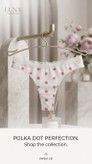 شورت پلاس سایز و ۱۰۰٪ نخ لامبادا از برند لوکس Boux Avenue انگلستان💎 مدل Cotton Print Thong رنگ Pink Mix