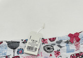 شورت نخی طرح لندن از برند لوکس Boux Avenue انگلستان💎مدل Multicoloured London Ruched Short