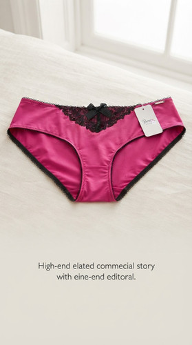 شورت لاکچری و راحت از برند لوکس Boux Avenue کشور انگلستان💎 مدل پرطرفدار Carina Brief رنگ Pink Mix