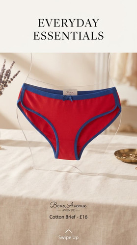 شورتکس (شورتک) جذاب و راحت برند لوکس Boux Avenue اورجینال کشور انگلستان💎 مدل Bow Union Jack رنگ Red Mix قرمز سرمه ای