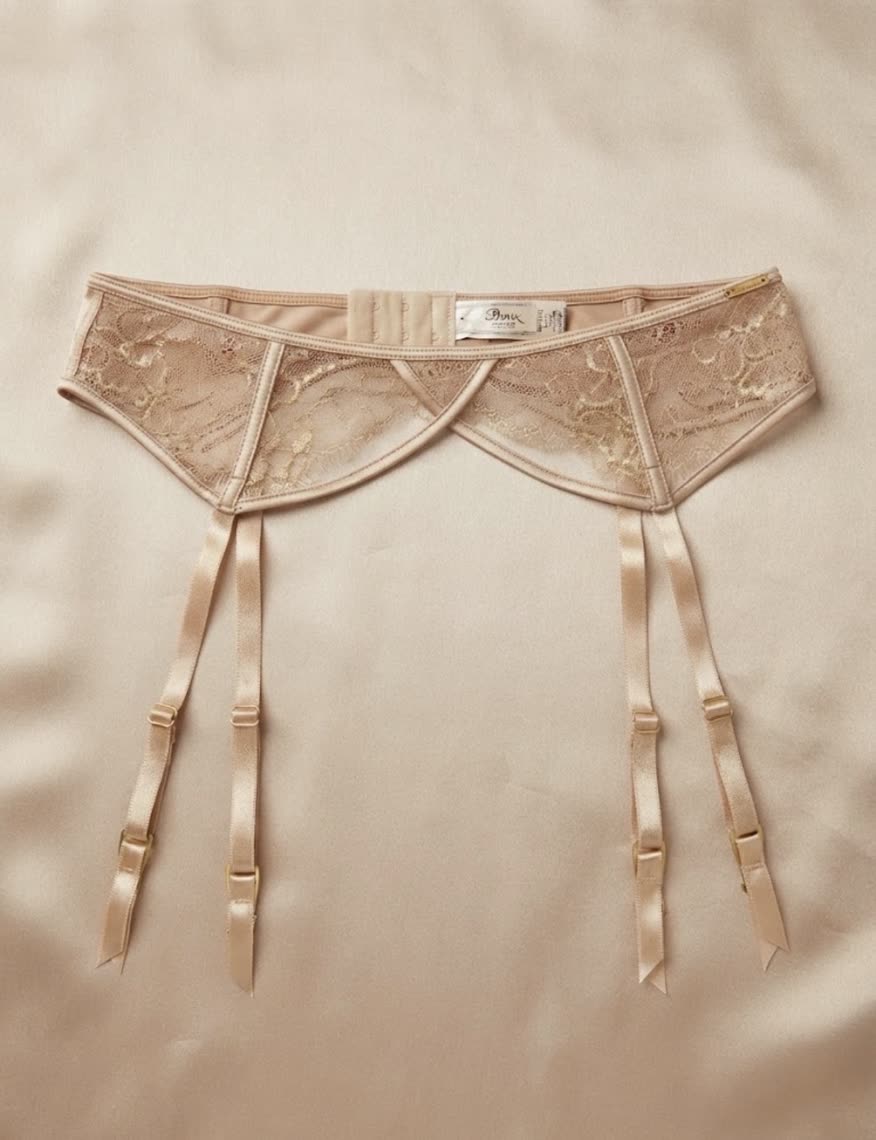 کمربند جوراب مدل Phoenix Gold Suspender تور دانتل و ساتن از برند لوکس Boux Avenue انگلستان💎 برای سایز ۳۶-۳۸ و ۴۰-۴۲ ایران
