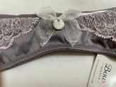 بند جوراب / جورابشور (Suspender Belt) لاکچری ساتن ، تور دانتل از برند لوکسBoux Avenue اورجینال انگلستان💎 سایز۳۶ و ۳۷ - ۴۰ تا ۴۲ ایران