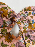 مایو اورجینال برند Cupshe انگلستان 💎با طراحی جذاب Retro Floral و رنگبندی پاستیلی سایز XS مناسب ۳۴ و ۳۶