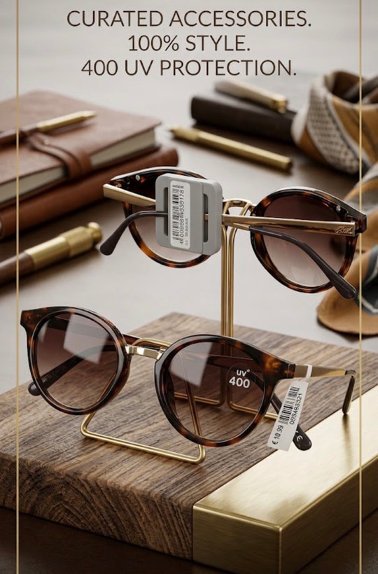 عینک آفتابی طرح پلنگی برند Accessories آلمان