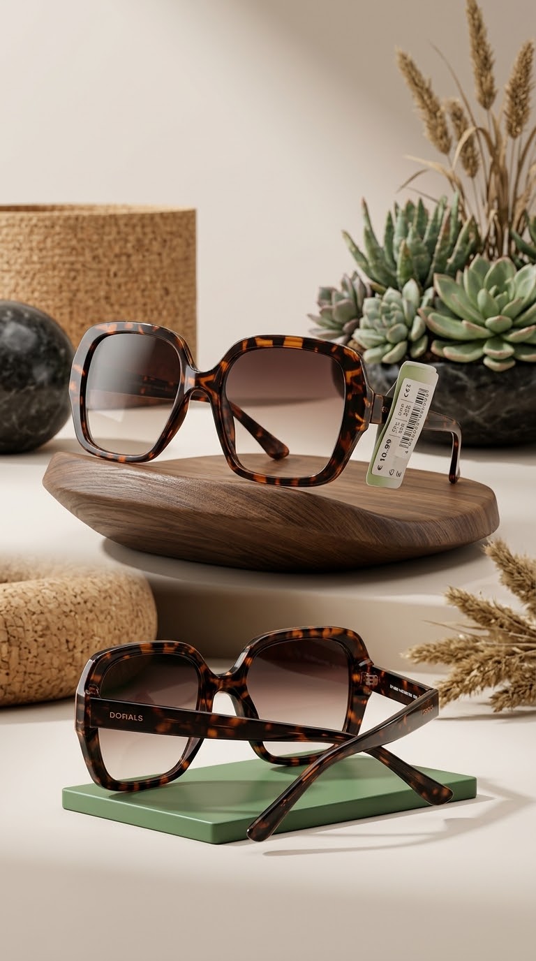 عینک پلنگی اکو-فرندلی از برند اورجینال Accessories کشور آلمان